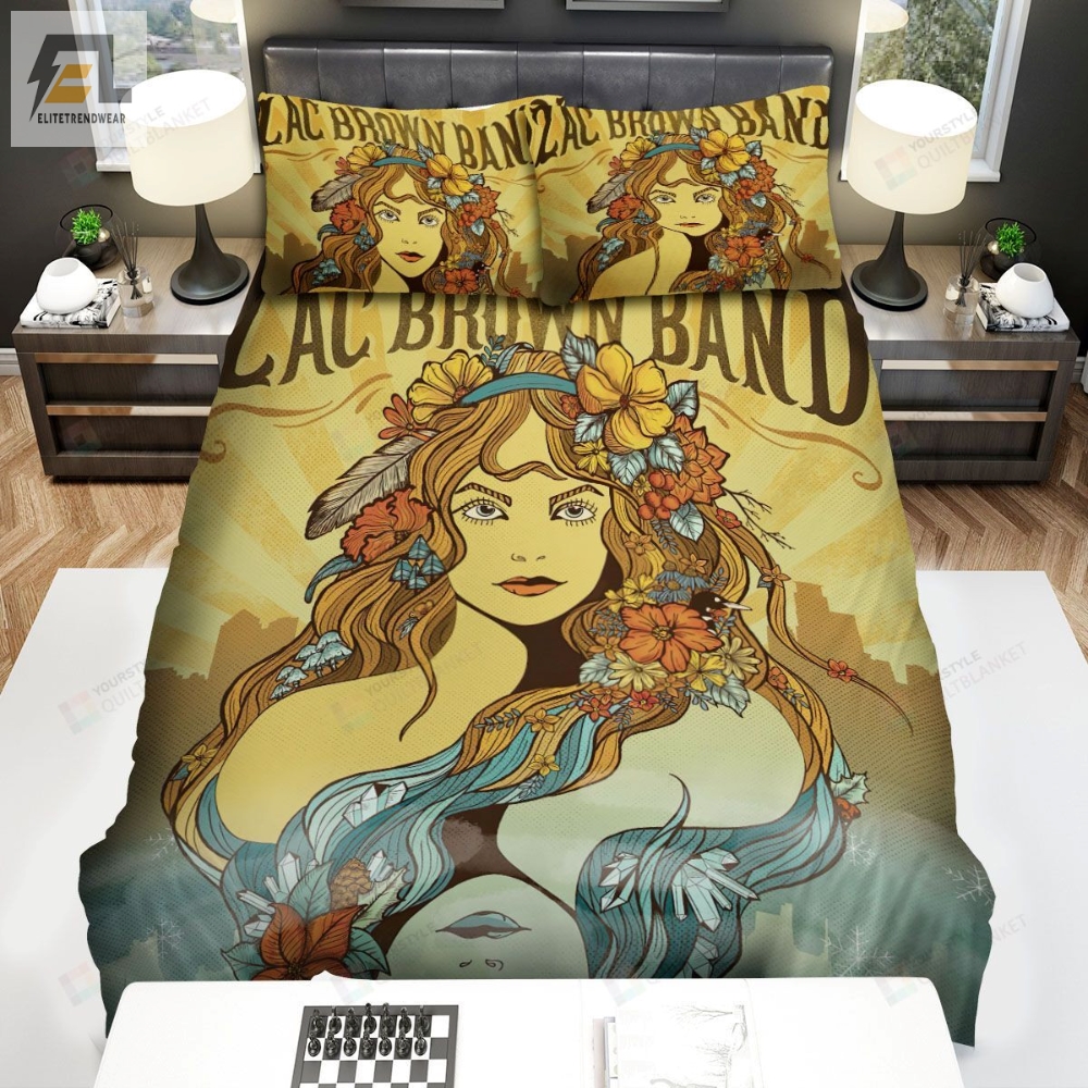 Zac Brown Band Concert In Minnesota Poster Bed Sheets Spread Comforter Duvet Cover Bedding Sets 