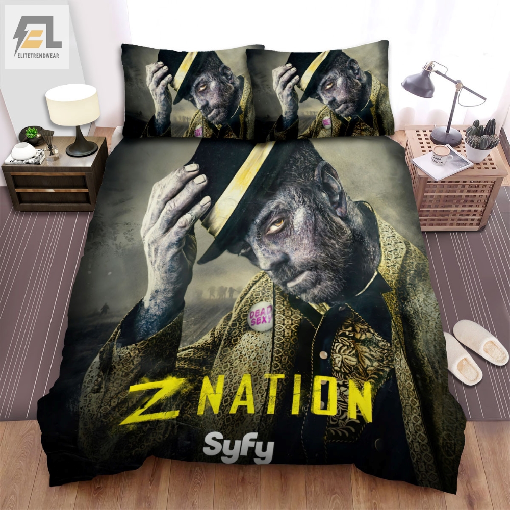 Z Nation The Men With Tag Dead Sexy Movie Poster Bed Sheets Spread Comforter Duvet Cover Bedding Sets 