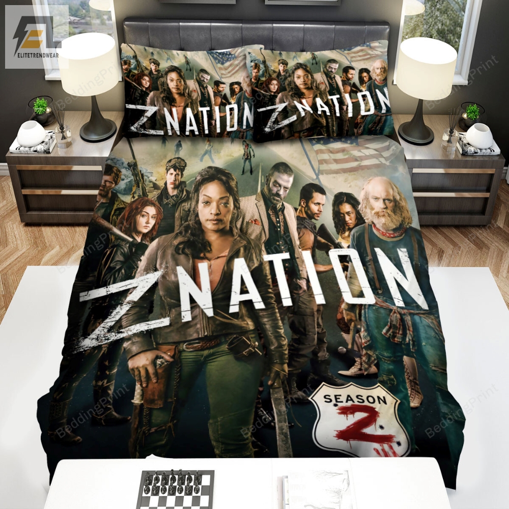 Z Nation Movie Poster 4 Bed Sheets Duvet Cover Bedding Sets 