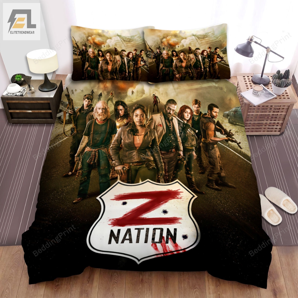 Z Nation Movie Poster 2 Bed Sheets Duvet Cover Bedding Sets 