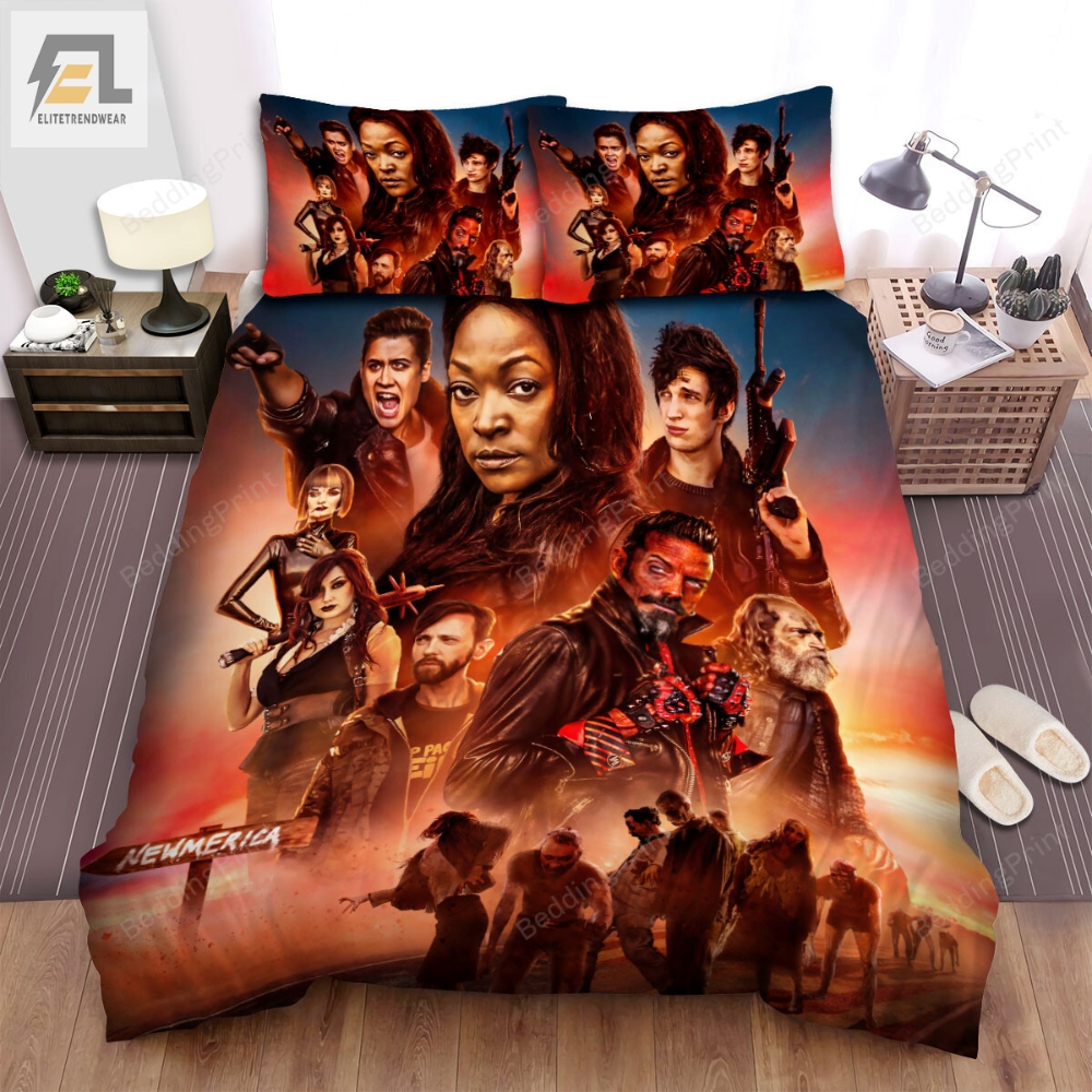 Z Nation Movie Poster 3 Bed Sheets Duvet Cover Bedding Sets 