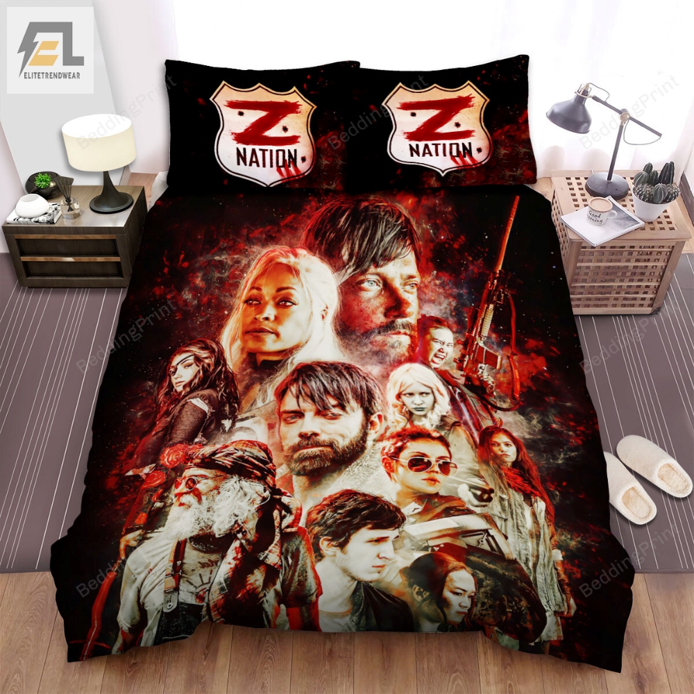 Z Nation Movie Art 4 Bed Sheets Duvet Cover Bedding Sets 