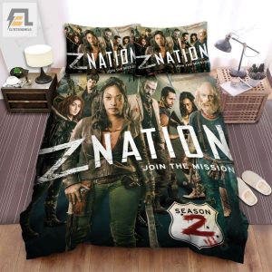Z Nation Join The Mission Season 2 Movie Poster Bed Sheets Spread Comforter Duvet Cover Bedding Sets elitetrendwear 1 1