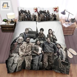 Z Nation Main Actors In The Film Posting Movie Picture Bed Sheets Spread Comforter Duvet Cover Bedding Sets elitetrendwear 1 1