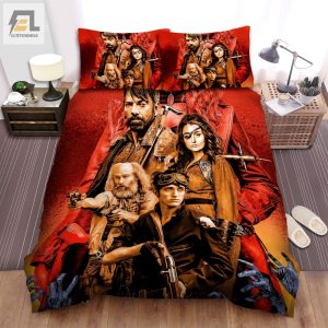 Z Nation All Main Actors Posting Scene Movie Poster Bed Sheets Spread Comforter Duvet Cover Bedding Sets elitetrendwear 1 1