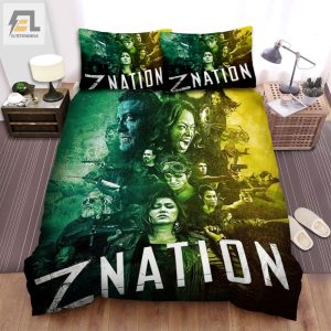 Z Nation All Main Actors Post With Emotion Scene Movie Poster Bed Sheets Spread Comforter Duvet Cover Bedding Sets elitetrendwear 1 1