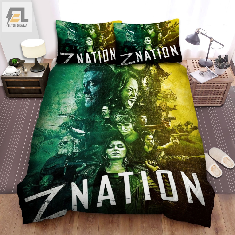 Z Nation All Main Actors Post With Emotion Scene Movie Poster Bed Sheets Spread Comforter Duvet Cover Bedding Sets 