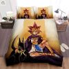 Yugioh Yugi Pharaoh Atem Demon Bed Sheets Duvet Cover Bedding Sets elitetrendwear 1