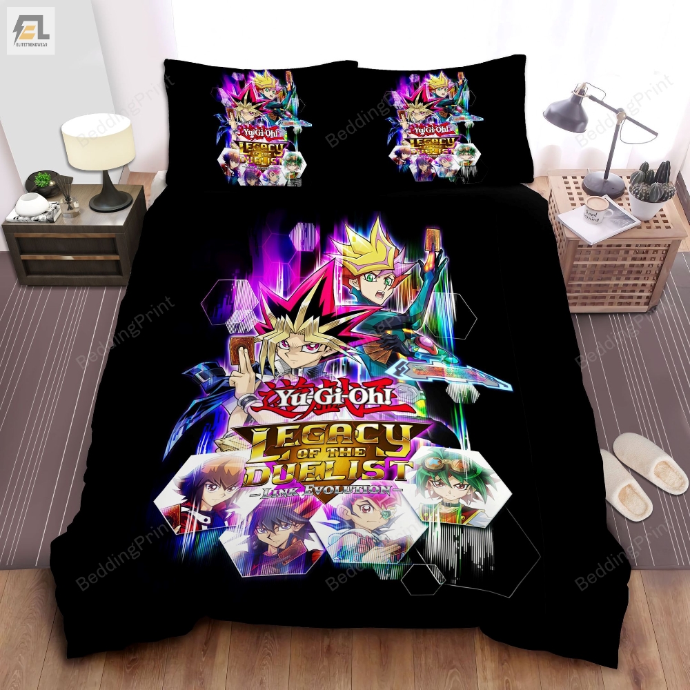 Yugioh Legacy Of Duelist Nintendo Switch Bed Sheets Duvet Cover Bedding Sets 