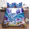 Yugioh Blue Eyes Bed Sheets Duvet Cover Bedding Sets elitetrendwear 1