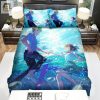 Your Name Kimi No Na Wa Characters Under The Water Bed Sheets Duvet Cover Bedding Sets elitetrendwear 1