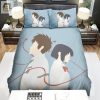Your Name Kimi No Na Wa Characters Silhouette Bed Sheets Duvet Cover Bedding Sets elitetrendwear 1