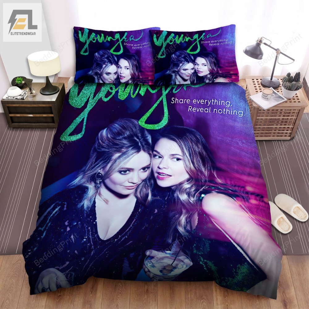 Younger 2015Â2021 Share Everything Reveal Nothing Movie Poster Bed Sheets Duvet Cover Bedding Sets 