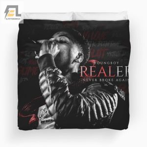 Youngboy Never Broke Again Realer Duvet Cover Bedding Set elitetrendwear 1 1