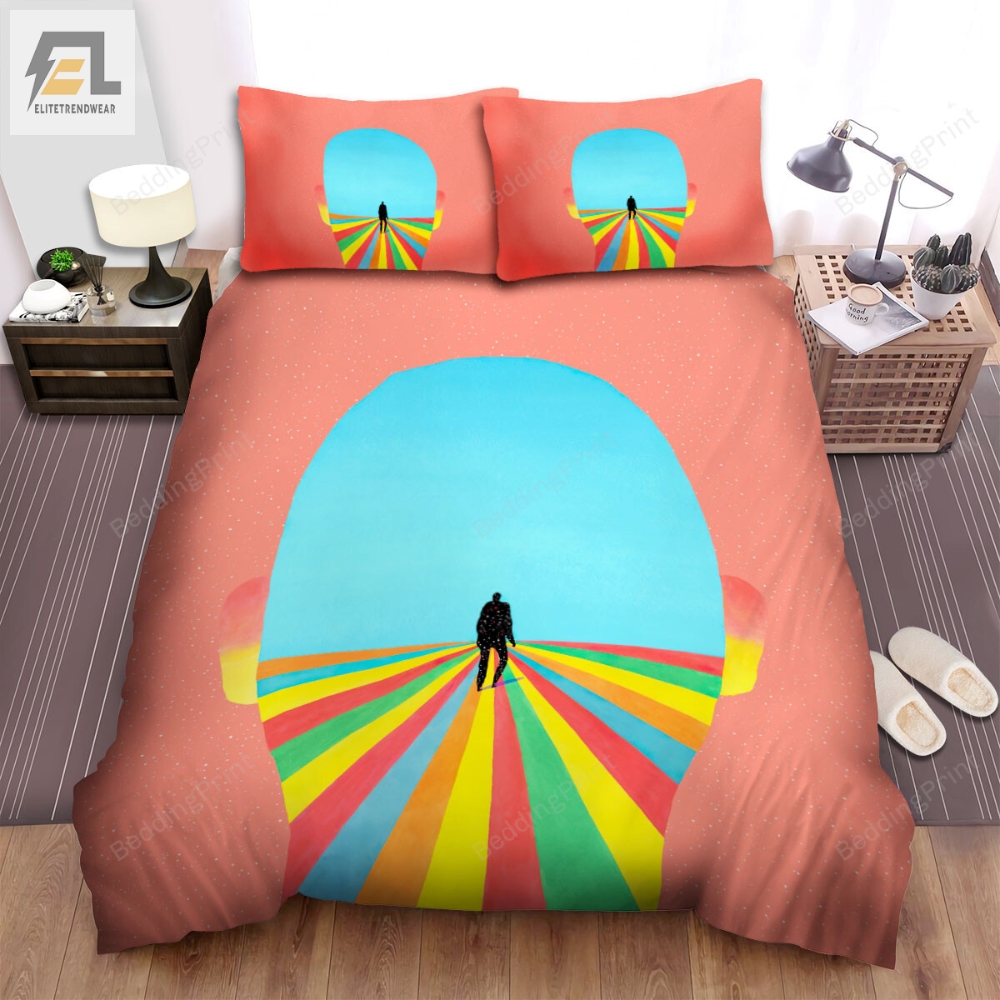Young The Giant Music Band Superposition Reflection Bed Sheets Duvet Cover Bedding Sets 