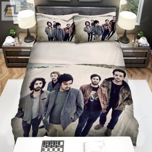 Young The Giant Music Band On Beach Bed Sheets Duvet Cover Bedding Sets elitetrendwear 1 1