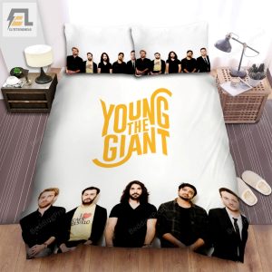 Young The Giant Music Band In Seattle At Wamu Theater Bed Sheets Duvet Cover Bedding Sets elitetrendwear 1 1