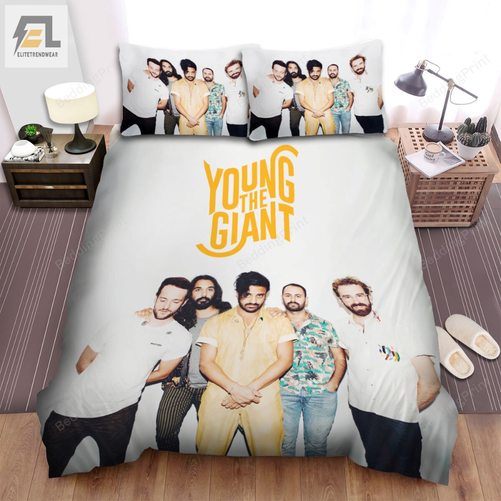 Young The Giant Music Band Backstage Photos Bed Sheets Duvet Cover Bedding Sets 