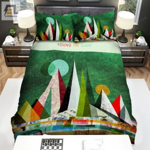 Young The Giant Music Band Album Cover Bed Sheets Duvet Cover Bedding Sets elitetrendwear 1 1