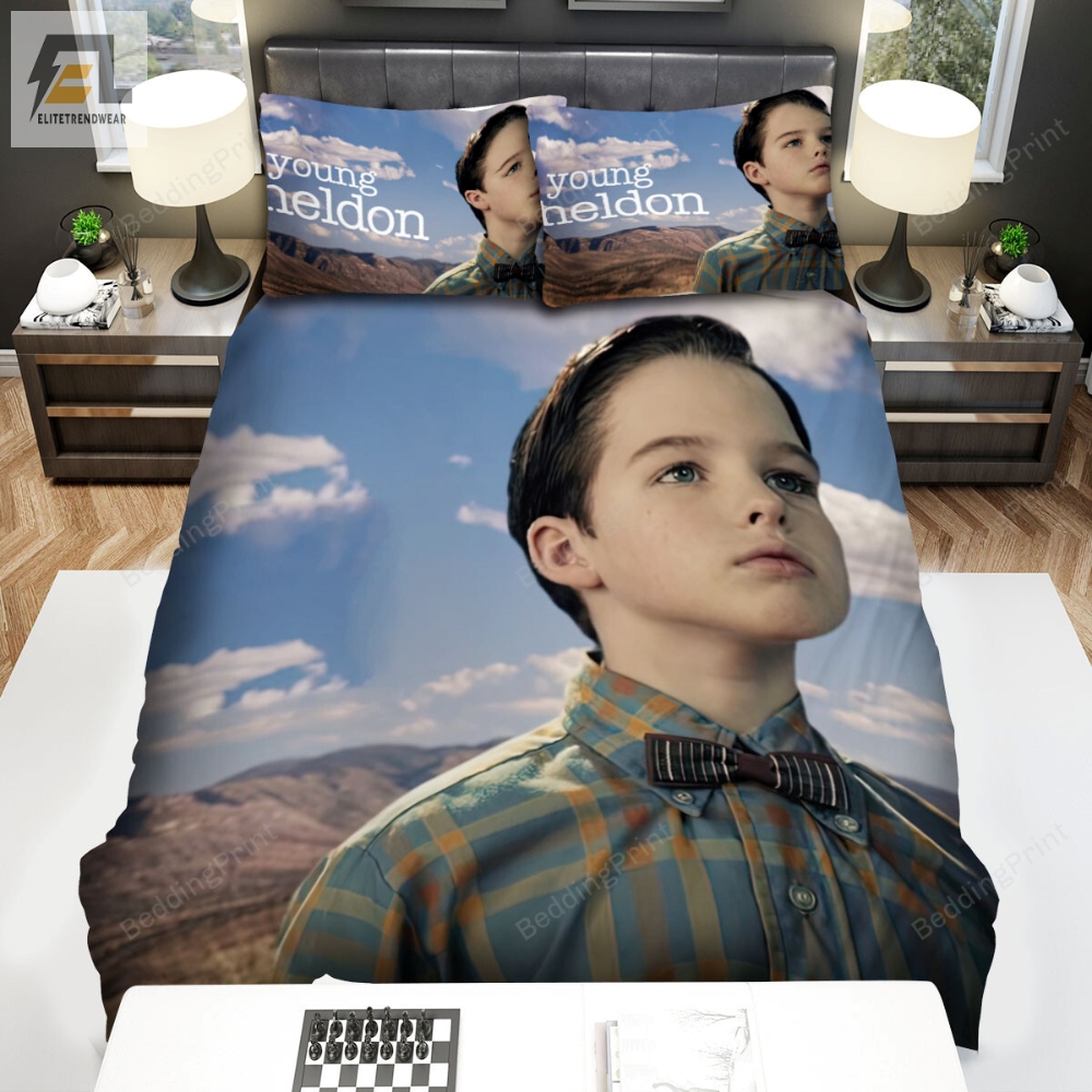 Young Sheldon 2017 Movie Wallpaper Bed Sheets Duvet Cover Bedding Sets 