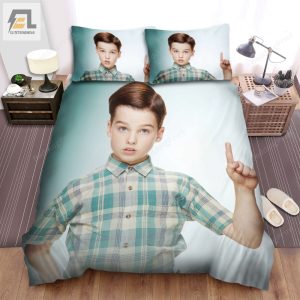 Young Sheldon 2017 Movie Poster Bed Sheets Duvet Cover Bedding Sets elitetrendwear 1 1