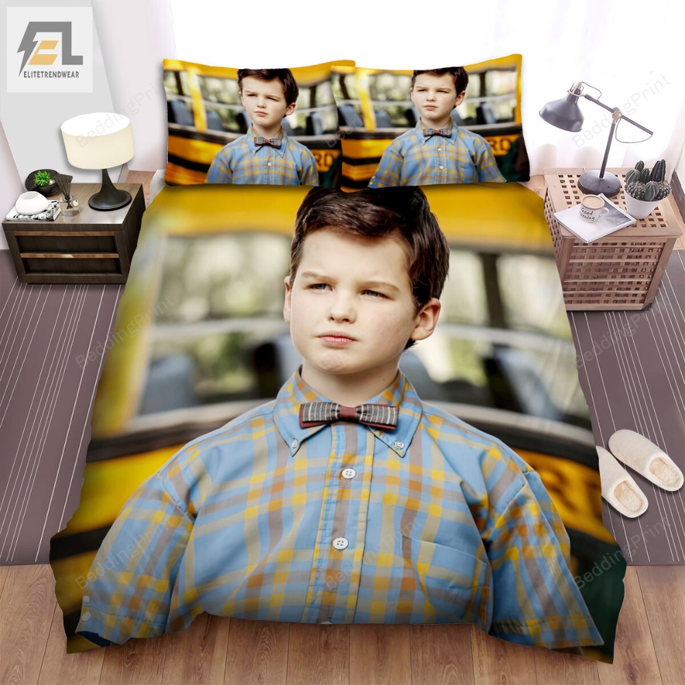 Young Sheldon 2017 Movie Little Boy Bed Sheets Duvet Cover Bedding Sets 