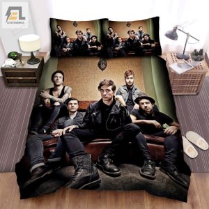 Young Guns Band Wall Background Bed Sheets Spread Comforter Duvet Cover Bedding Sets elitetrendwear 1 1