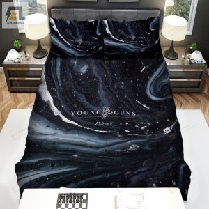 Young Guns Band Album Echoes Bed Sheets Spread Comforter Duvet Cover Bedding Sets elitetrendwear 1 1