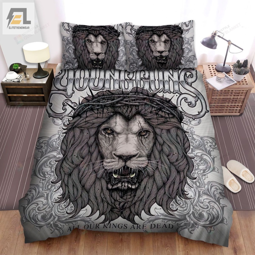 Young Guns Band Album All Our Kings Are Dead Bed Sheets Spread Comforter Duvet Cover Bedding Sets 