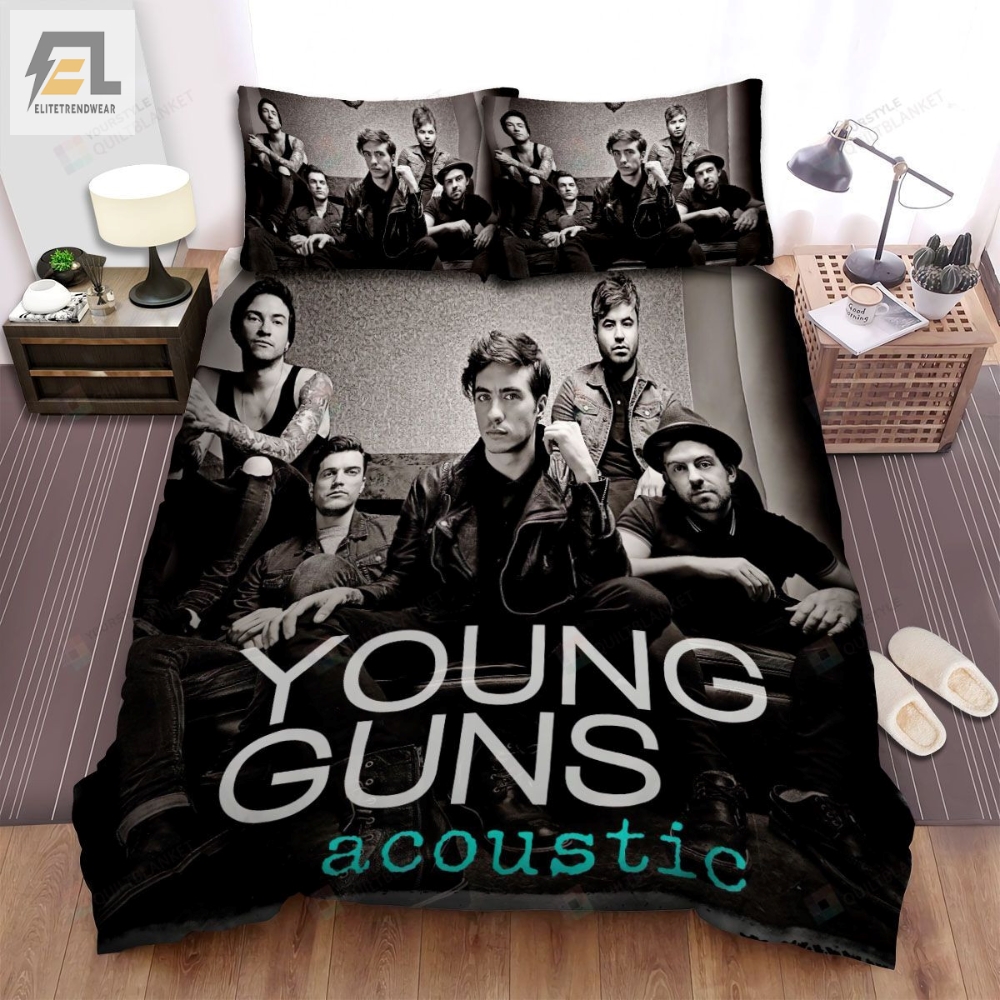 Young Guns Band Acoustic Bed Sheets Spread Comforter Duvet Cover Bedding Sets 