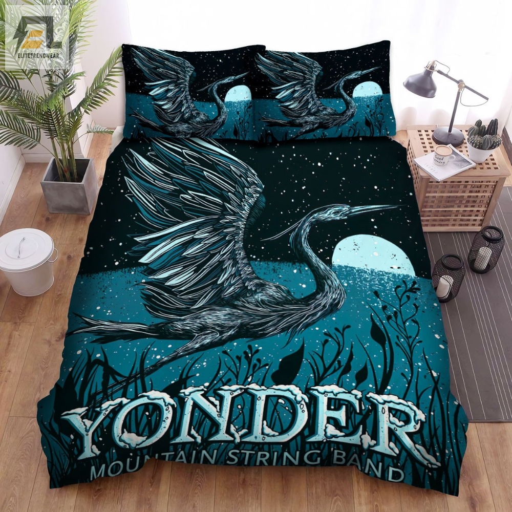 Yonder Mountain String Band With Spacial Guests Feathes Horse Bed Sheets Spread Comforter Duvet Cover Bedding Sets 