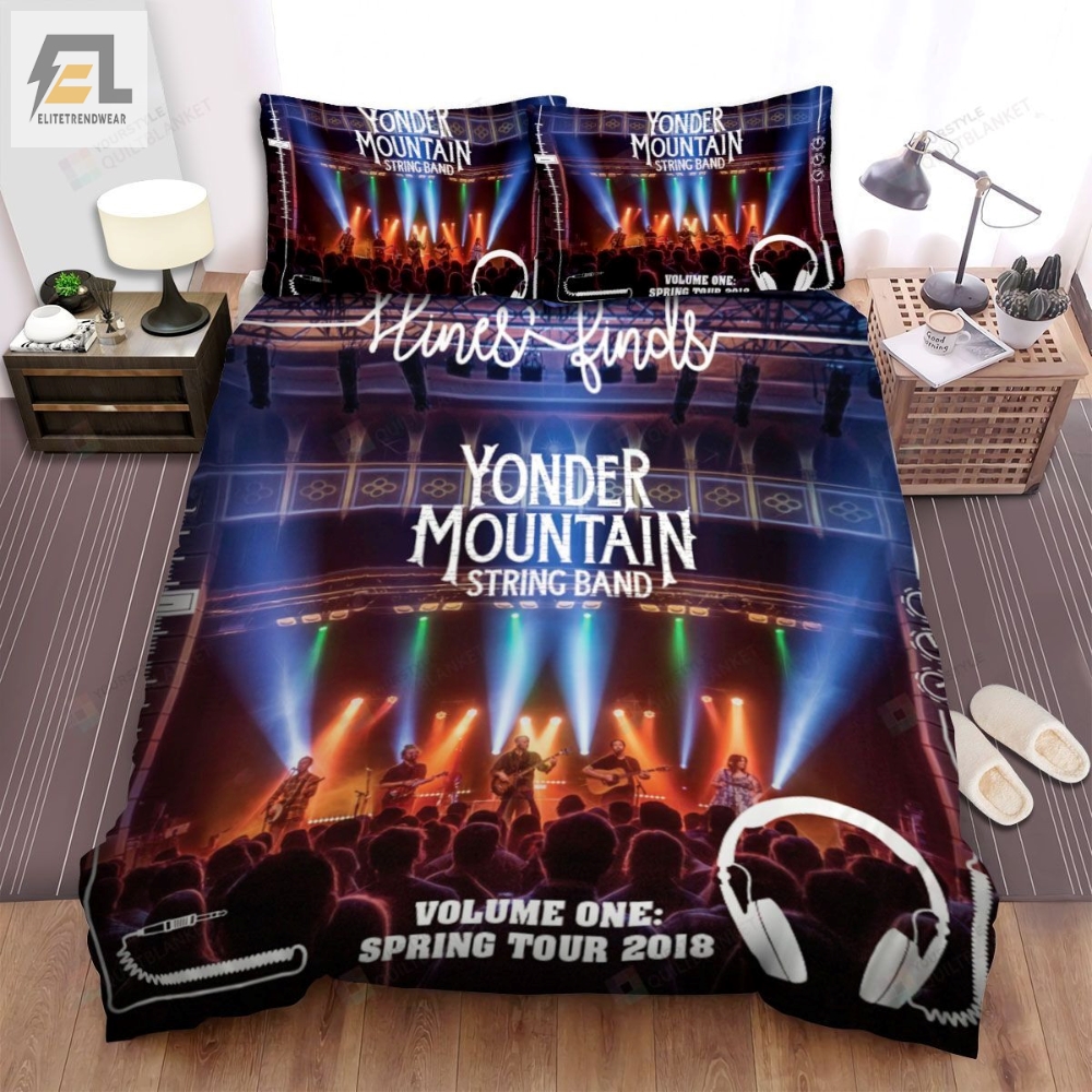 Yonder Mountain String Band Volum One Bed Sheets Spread Comforter Duvet Cover Bedding Sets 