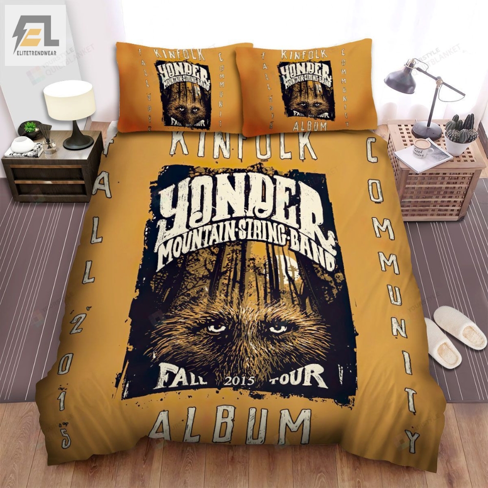 Yonder Mountain String Band Kilfonk Bed Sheets Spread Comforter Duvet Cover Bedding Sets 