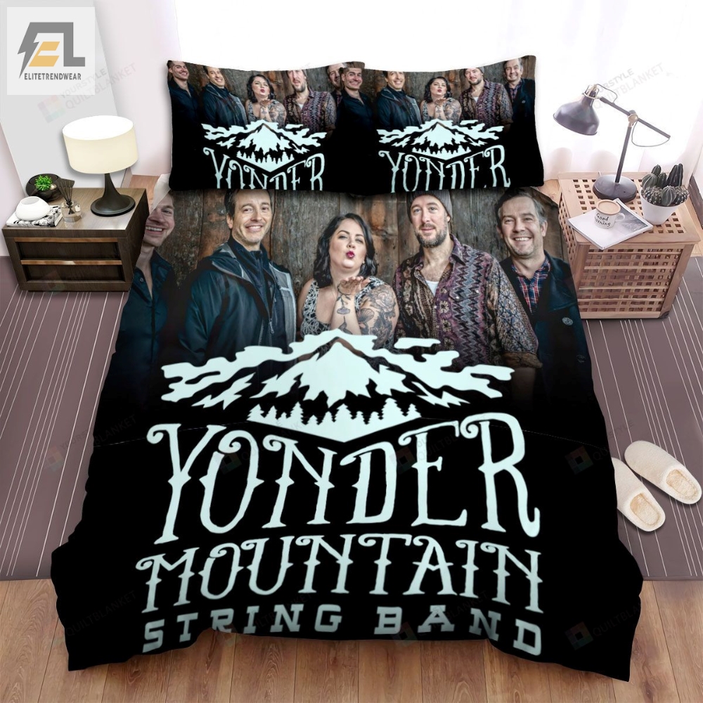 Yonder Mountain String Band Collective Posing Bed Sheets Spread Comforter Duvet Cover Bedding Sets 