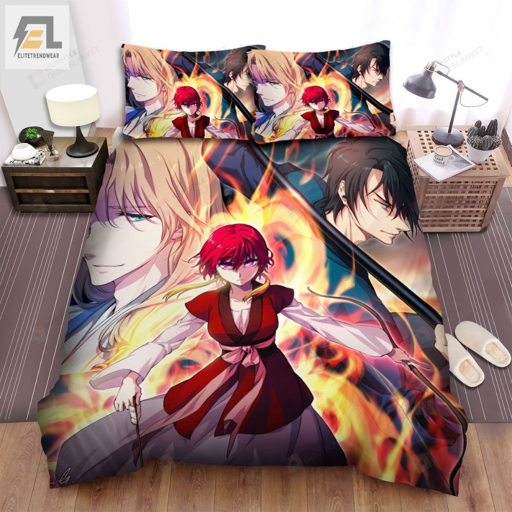 Yona Of The Dawn Characters And The Flame Bed Sheets Spread Comforter Duvet Cover Bedding Sets 