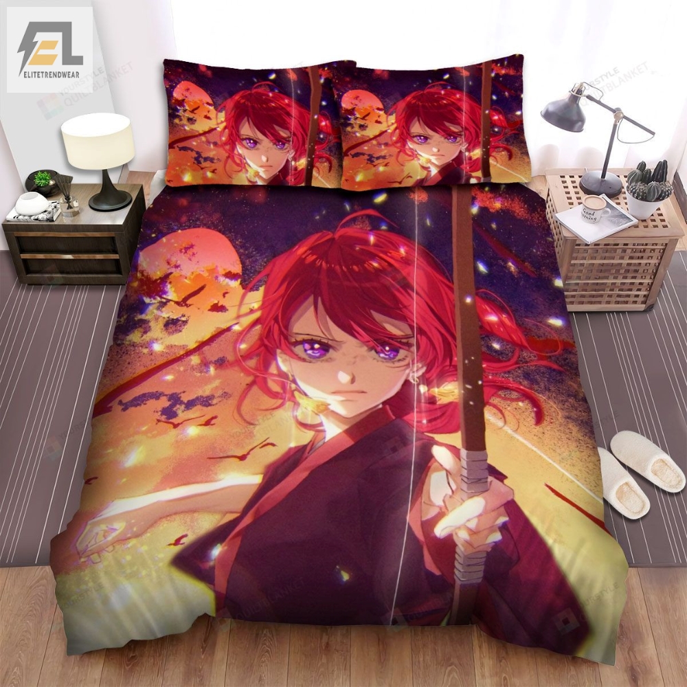 Yona Of The Dawn Character Yona Art Bed Sheets Spread Comforter Duvet Cover Bedding Sets 