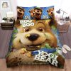 Yogi Bear Boo Boo Bear 3D Poster Bed Sheets Spread Duvet Cover Bedding Sets elitetrendwear 1