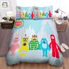 Yo Gabba Gabba Hello Song Bed Sheets Spread Comforter Duvet Cover Bedding Sets elitetrendwear 1