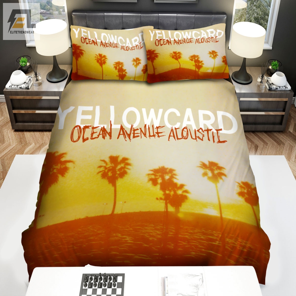 Yellowcard Photo Album Bed Sheets Spread Comforter Duvet Cover Bedding Sets 
