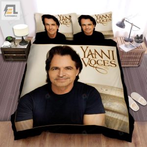 Yanni Voces Album Cover Bed Sheets Spread Comforter Duvet Cover Bedding Sets elitetrendwear 1 1