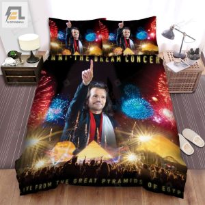 Yanni The Dream Concert Album Cover Bed Sheets Spread Comforter Duvet Cover Bedding Sets elitetrendwear 1 1