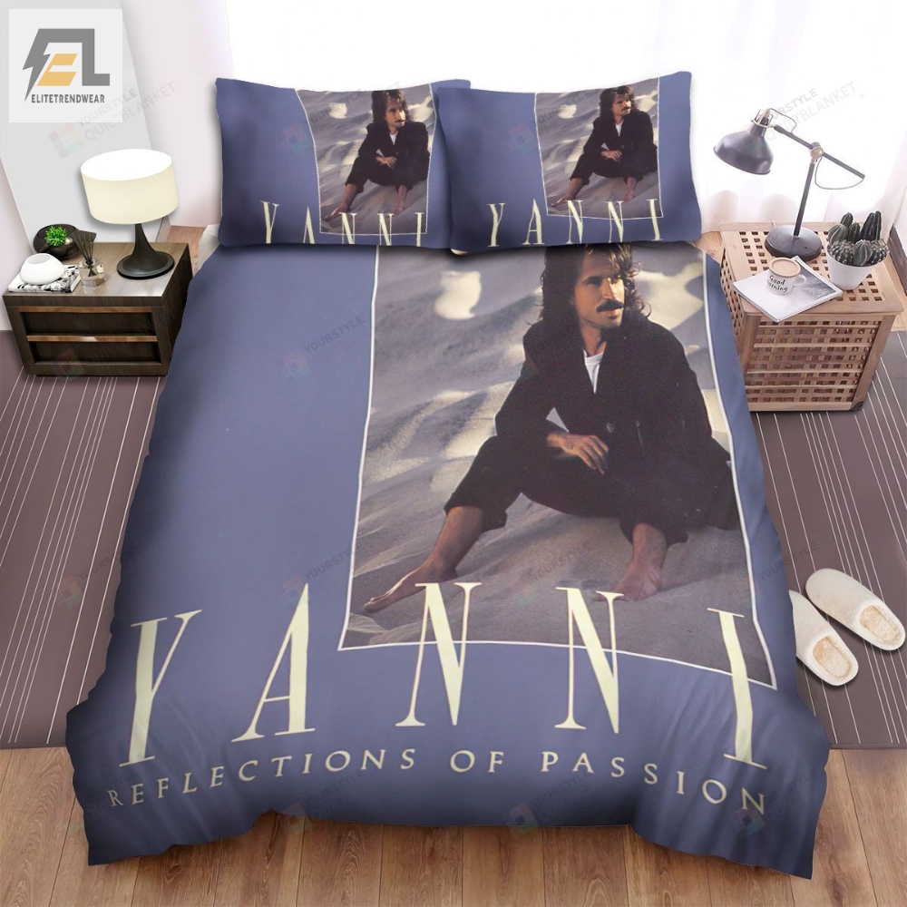 Yanni Reflections Of Passion Album Cover Bed Sheets Spread Comforter Duvet Cover Bedding Sets 