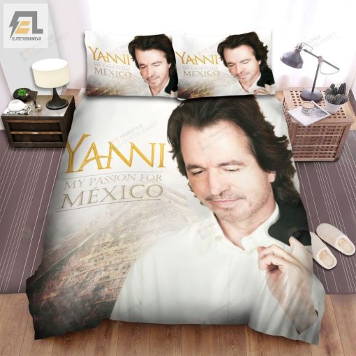 Yanni My Passion For Mexico Album Cover Bed Sheets Spread Comforter Duvet Cover Bedding Sets elitetrendwear 1