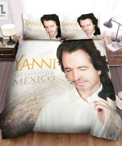 Yanni My Passion For Mexico Album Cover Bed Sheets Spread Comforter Duvet Cover Bedding Sets elitetrendwear 1 1