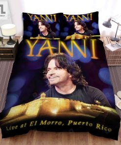 Yanni Live At El Morro Puerto Rico Album Cover Bed Sheets Spread Comforter Duvet Cover Bedding Sets elitetrendwear 1 1