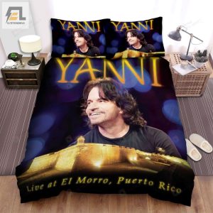 Yanni Live At El Morro Puerto Rico Album Cover Bed Sheets Spread Comforter Duvet Cover Bedding Sets elitetrendwear 1 1