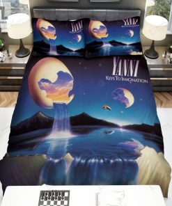 Yanni Keys To Imagination Album Cover Bed Sheets Spread Comforter Duvet Cover Bedding Sets elitetrendwear 1 1