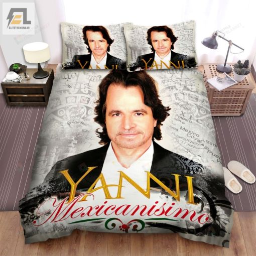 Yanni Mexicanisimo Album Cover Bed Sheets Spread Comforter Duvet Cover Bedding Sets elitetrendwear 1 1
