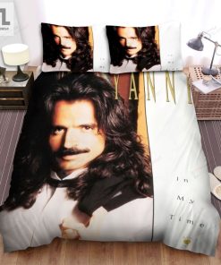 Yanni In My Time Album Cover Bed Sheets Spread Comforter Duvet Cover Bedding Sets elitetrendwear 1 1