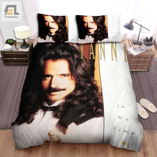 Yanni In My Time Album Cover Bed Sheets Spread Comforter Duvet Cover Bedding Sets elitetrendwear 1 1